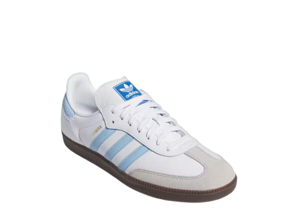 Adidas Samba / White sky blue